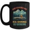 Cool Kayaking For Grandma Mom Kayaker Boating Kayak Women Mug | siriusteestore