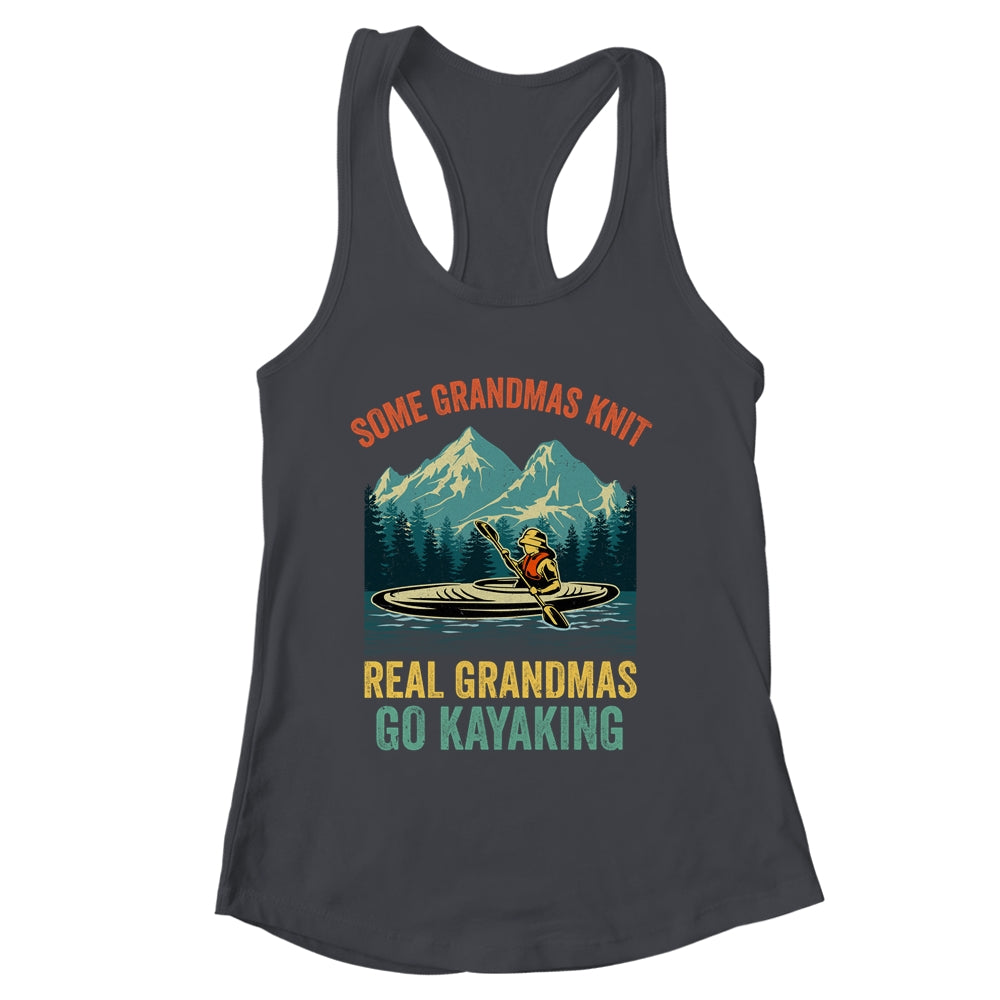 Cool Kayaking For Grandma Mom Kayaker Boating Kayak Women Shirt & Tank Top | siriusteestore