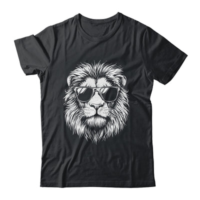 Cool Lion Wearing Sunglasses Graphic Art Leo Design Shirt & Hoodie | siriusteestore