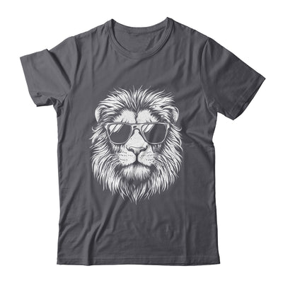Cool Lion Wearing Sunglasses Graphic Art Leo Design Shirt & Hoodie | siriusteestore