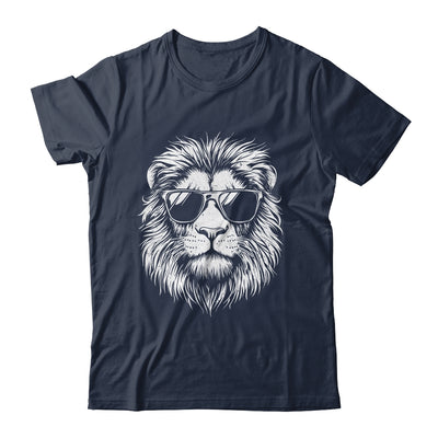 Cool Lion Wearing Sunglasses Graphic Art Leo Design Shirt & Hoodie | siriusteestore
