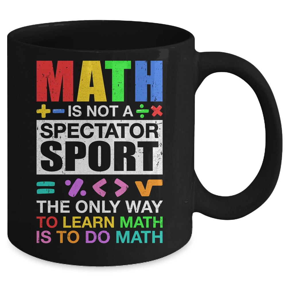 Cool Math Art For Men Women Mathematics Number Math Lovers Mug | siriusteestore