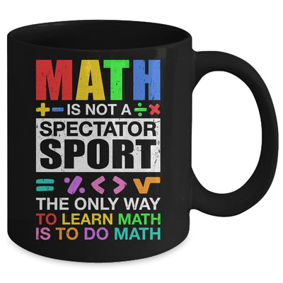 Cool Math Art For Men Women Mathematics Number Math Lovers Mug | siriusteestore
