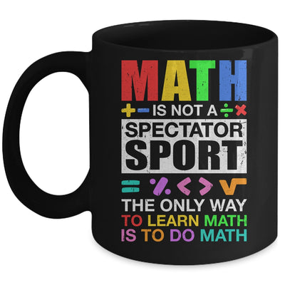 Cool Math Art For Men Women Mathematics Number Math Lovers Mug | siriusteestore