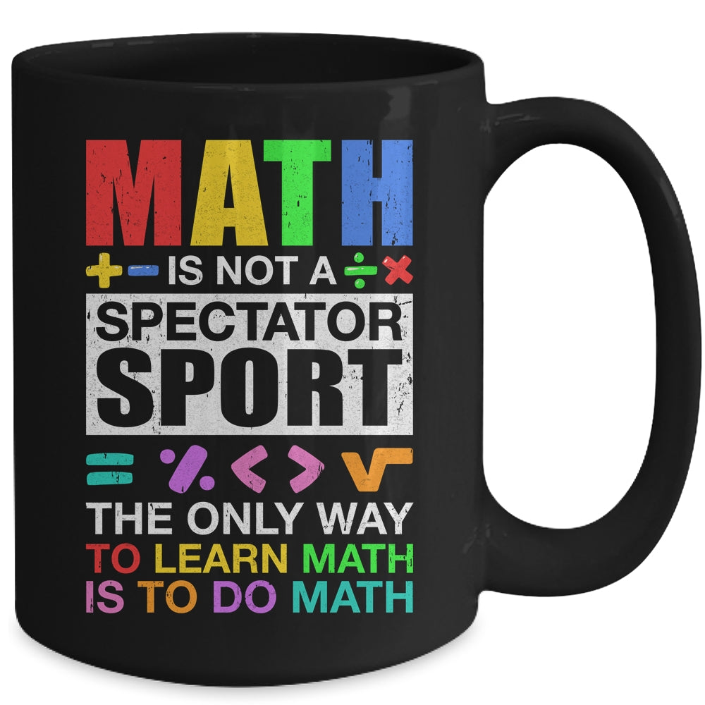 Cool Math Art For Men Women Mathematics Number Math Lovers Mug | siriusteestore