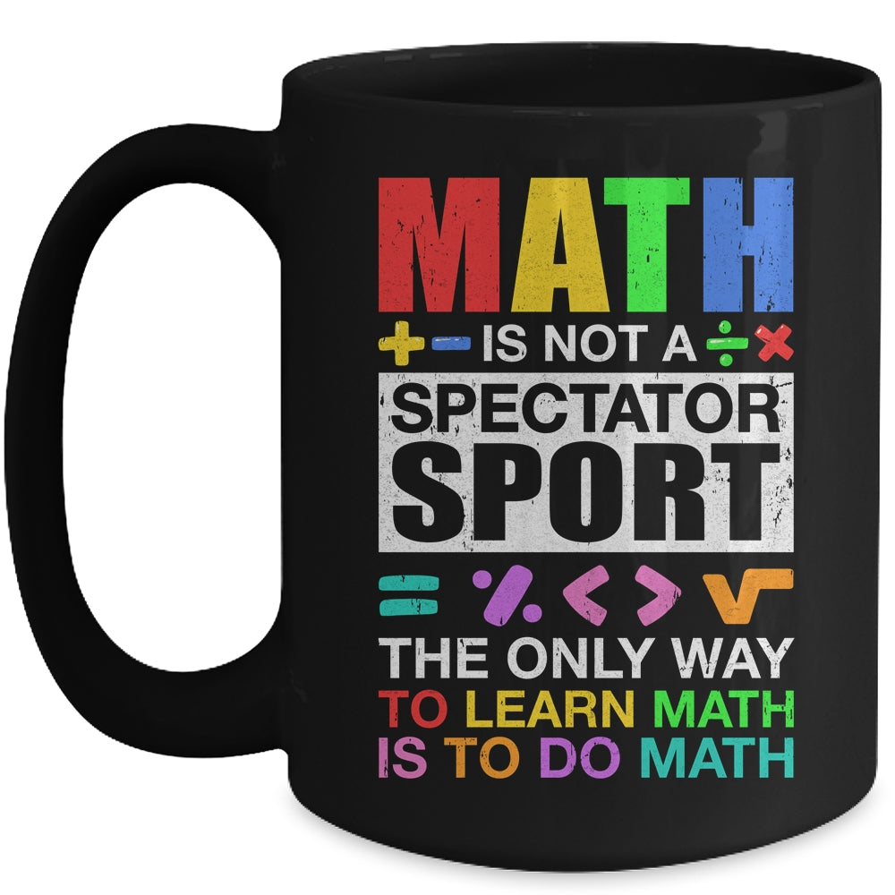 Cool Math Art For Men Women Mathematics Number Math Lovers Mug | siriusteestore