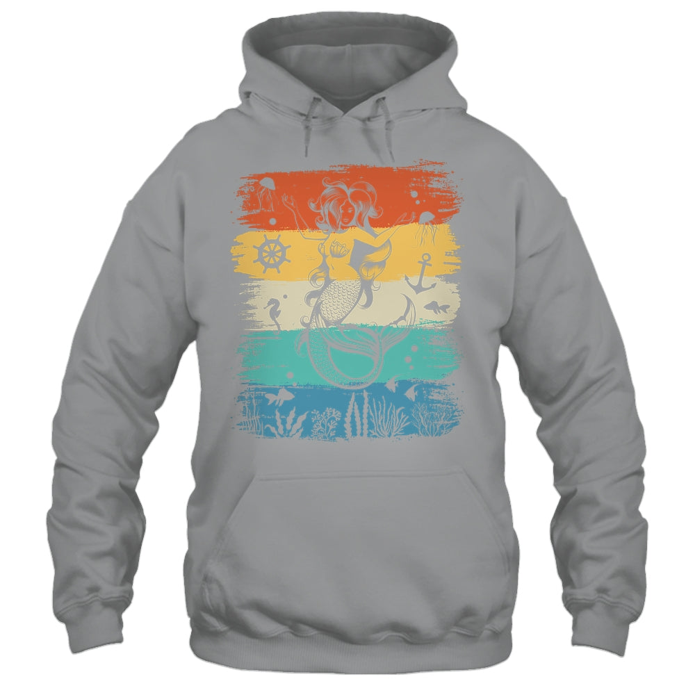 Cool Mermaid For Girls Kids Women Under Sea Mermaids Merman Shirt & Tank Top | siriusteestore