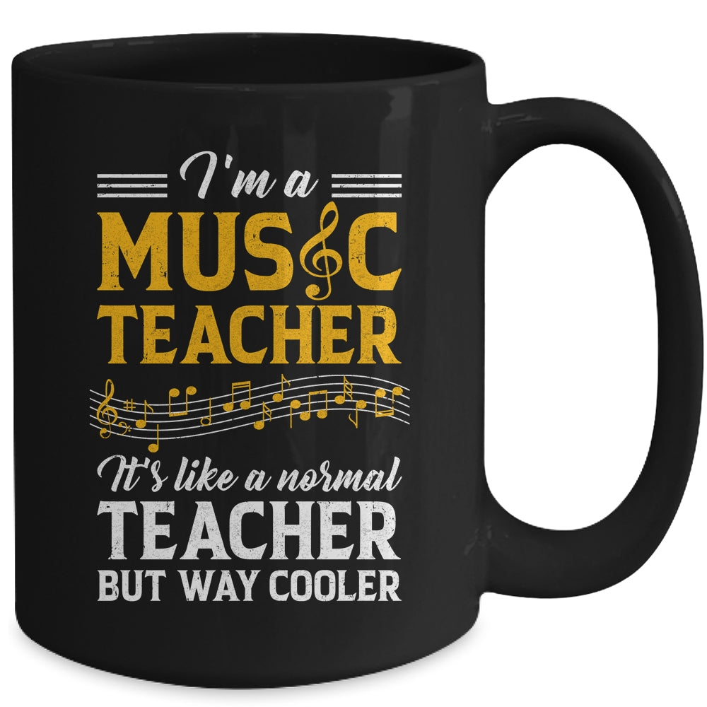 Cool Music Teacher Art For Men Women School Orchestra Coach Mug | siriusteestore