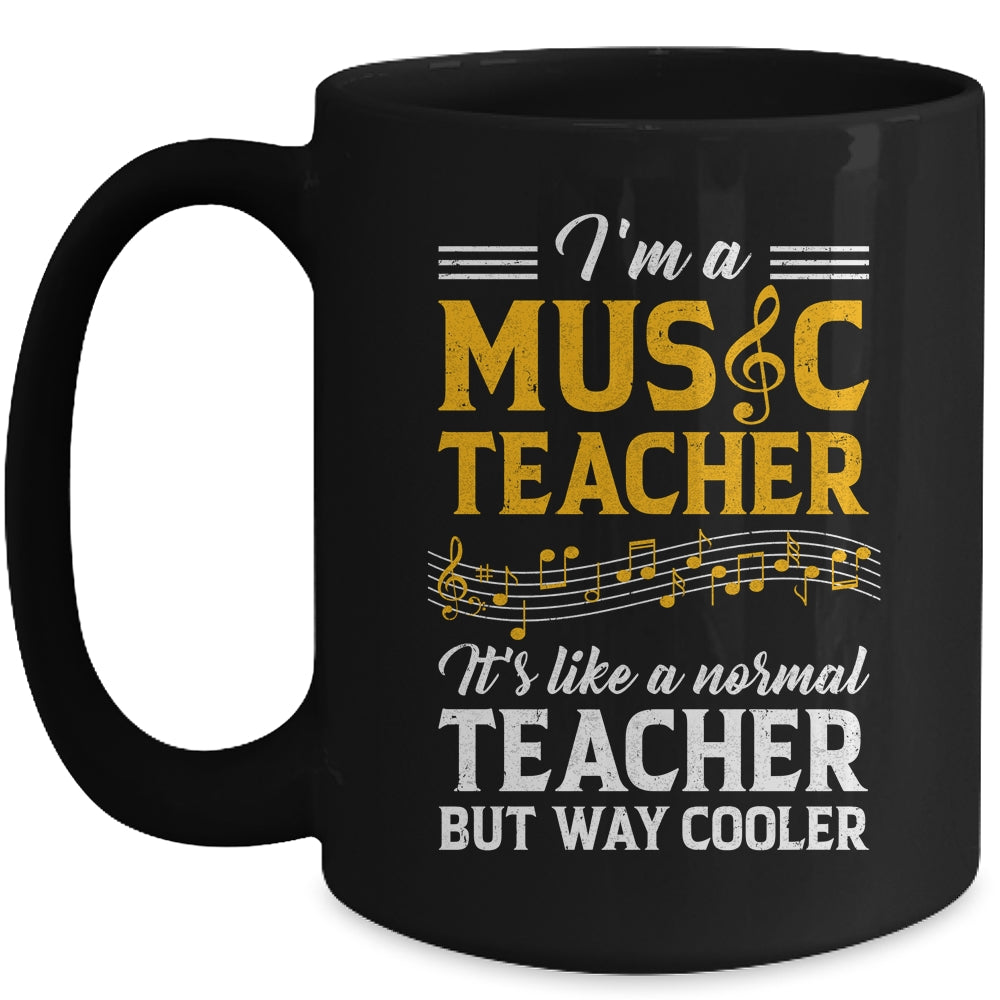 Cool Music Teacher Art For Men Women School Orchestra Coach Mug | siriusteestore