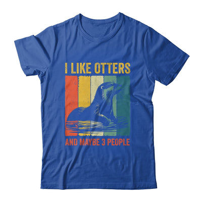 Cool Otter Design For Men Women Kids Vintage Sea Otter Lover Shirt & Tank Top | siriusteestore