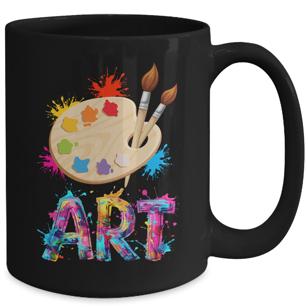 Cool Painting Art For Men Women Draw Pencil Drawing Teacher Mug | siriusteestore