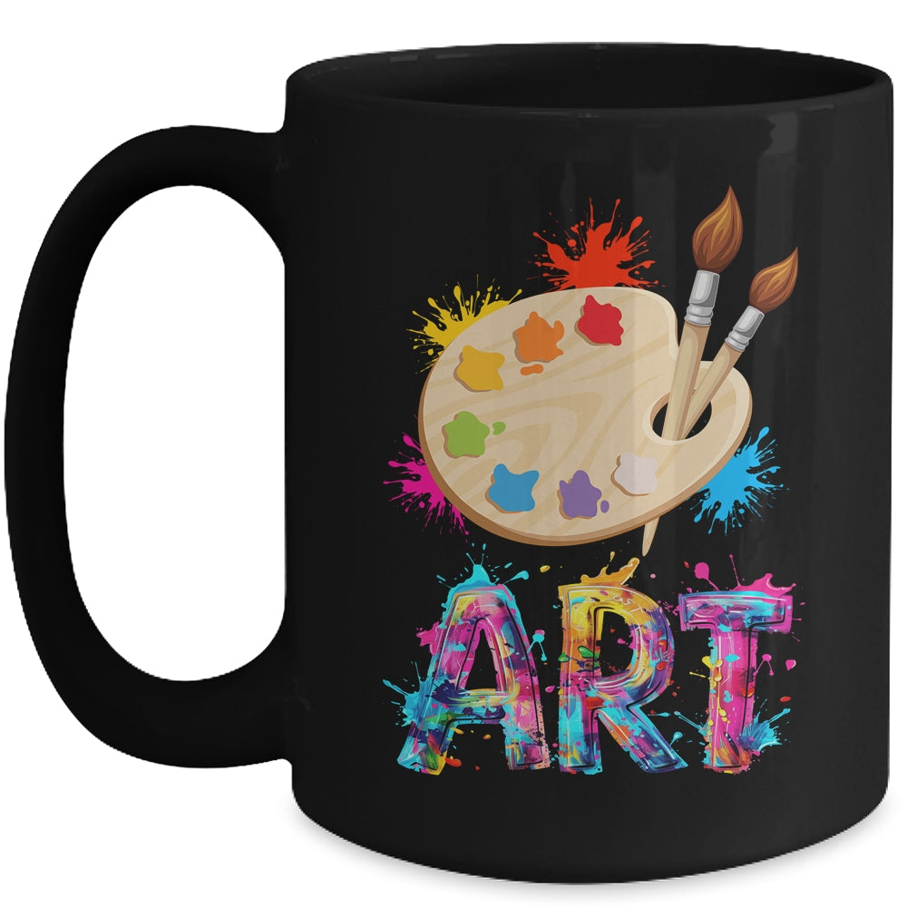 Cool Painting Art For Men Women Draw Pencil Drawing Teacher Mug | siriusteestore