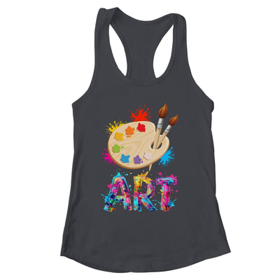 Cool Painting Art For Men Women Draw Pencil Drawing Teacher Shirt & Tank Top | siriusteestore