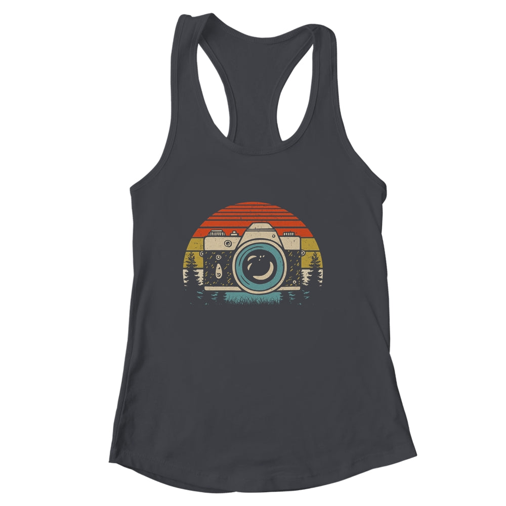 Cool Photography Design For Men Women Photographer Camera Shirt & Tank Top | siriusteestore