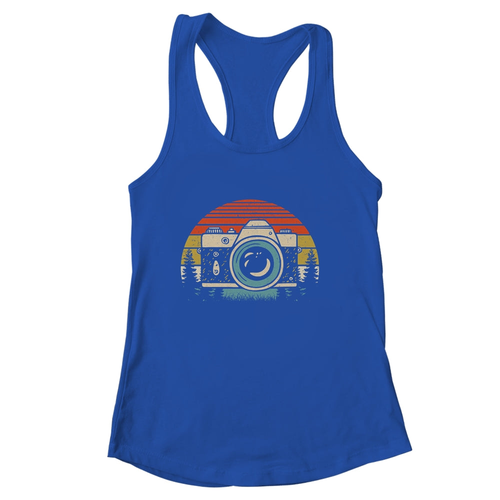 Cool Photography Design For Men Women Photographer Camera Shirt & Tank Top | siriusteestore