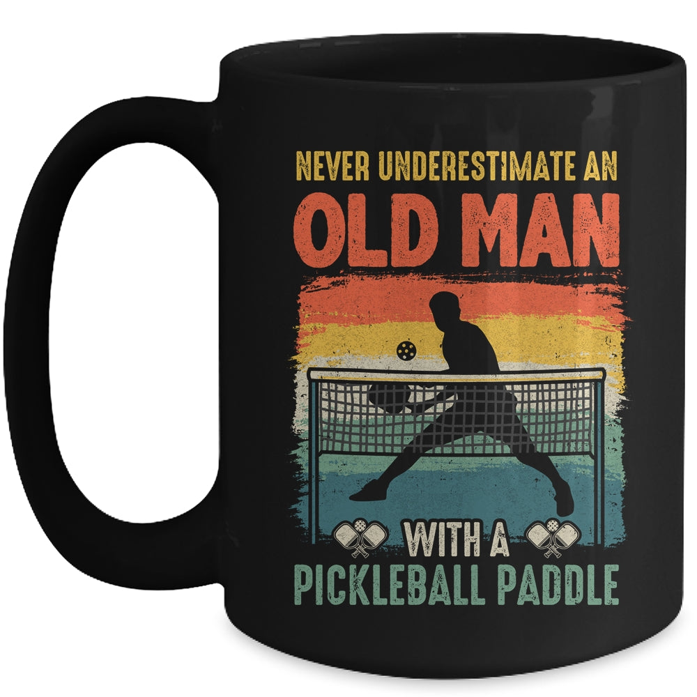 Cool Pickleball Design For Men Grandpa Pickleball Player Mug | siriusteestore