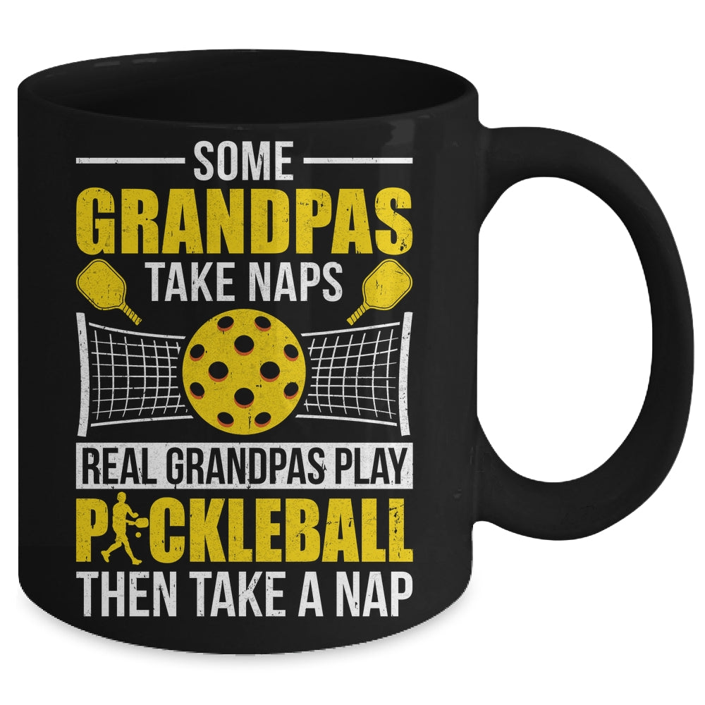 Cool Pickleball Men Grandpa Paddle Sport Pickleball Player Mug | siriusteestore