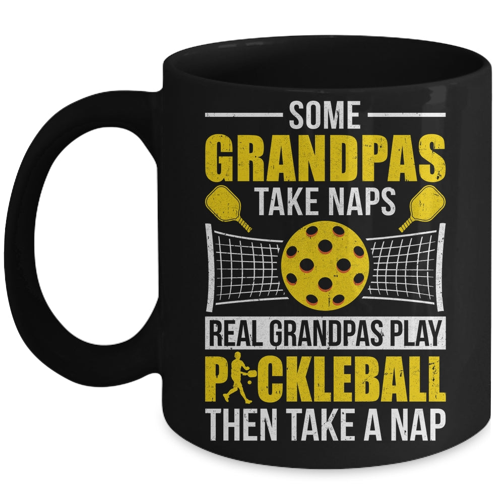 Cool Pickleball Men Grandpa Paddle Sport Pickleball Player Mug | siriusteestore