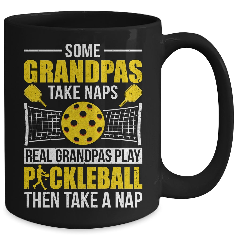 Cool Pickleball Men Grandpa Paddle Sport Pickleball Player Mug | siriusteestore
