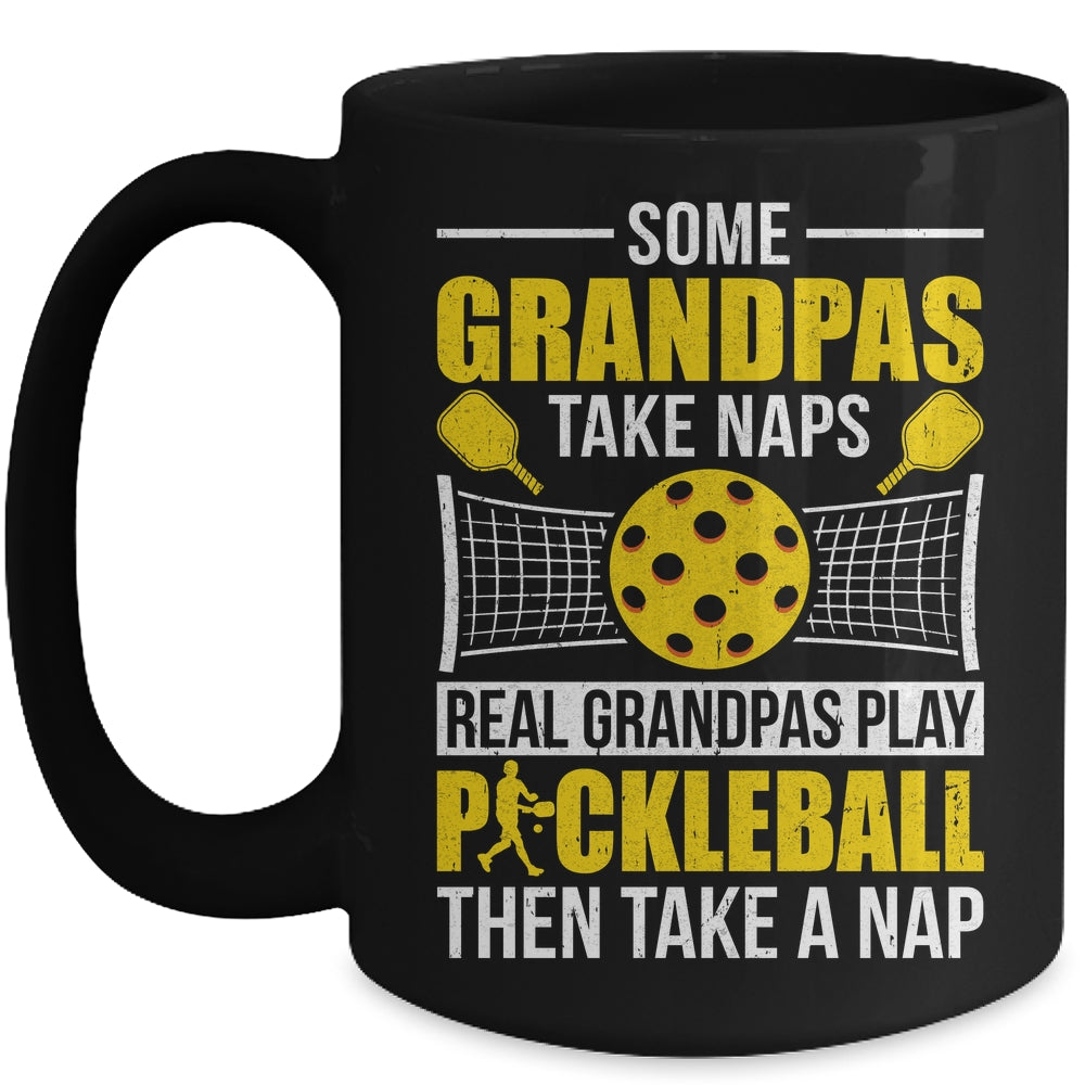 Cool Pickleball Men Grandpa Paddle Sport Pickleball Player Mug | siriusteestore