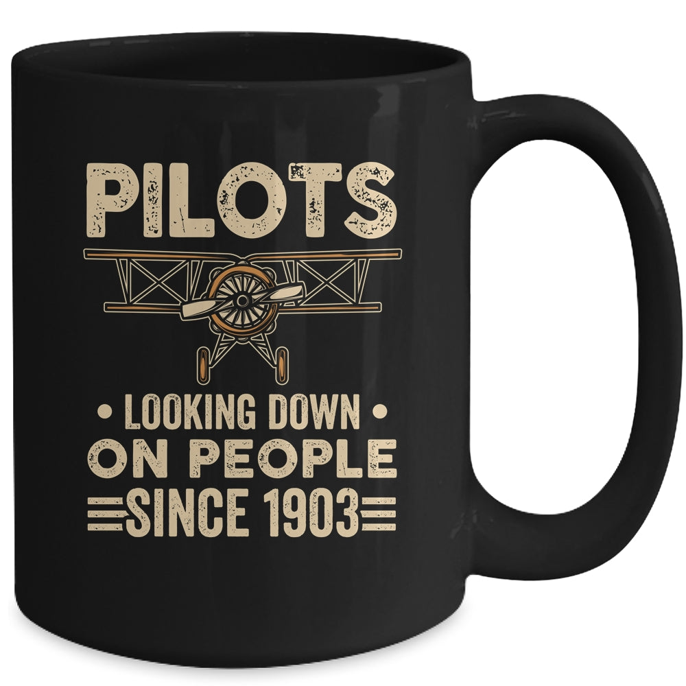 Cool Pilot For Men Women Aircraft Pilot Airplane Flying Mug | siriusteestore