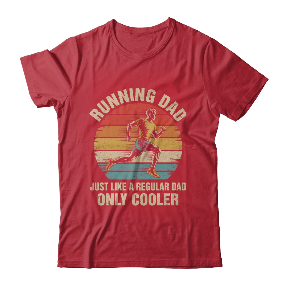 Cool Running Dad Funny Marathon Runner Dad Men Fathers Day Shirt & Hoodie | siriusteestore