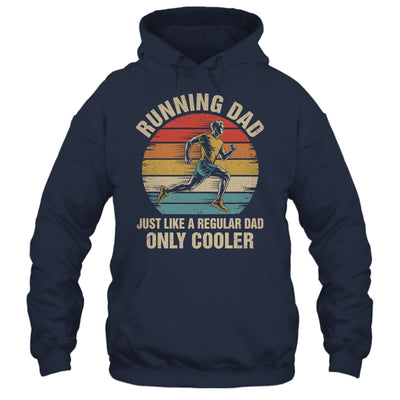 Cool Running Dad Funny Marathon Runner Dad Men Fathers Day Shirt & Hoodie | siriusteestore
