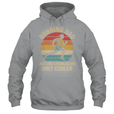 Cool Running Dad Funny Marathon Runner Dad Men Fathers Day Shirt & Hoodie | siriusteestore