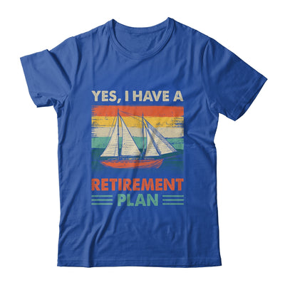 Cool Sailing For Men Women Retirement Plan Boating Sailboat Shirt & Tank Top | siriusteestore
