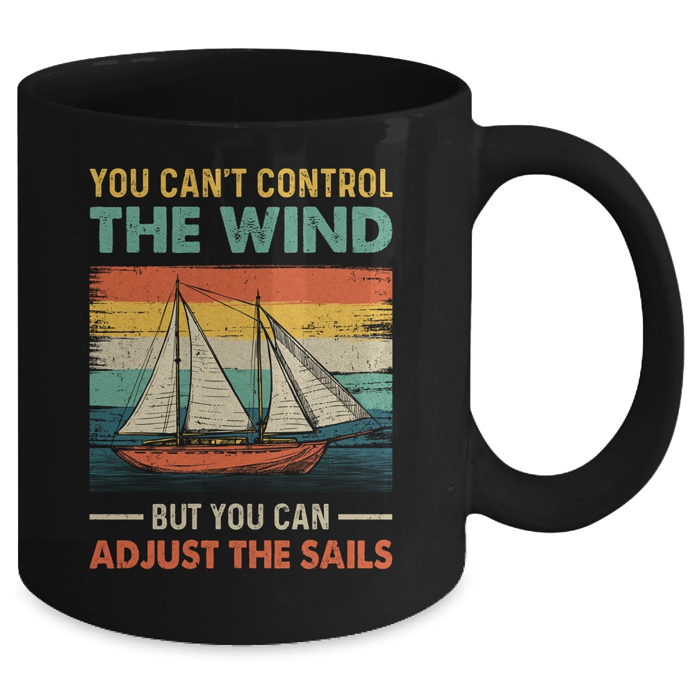 Cool Sailing For Men Women Sailboat Boating Adjust Sails Mug | siriusteestore