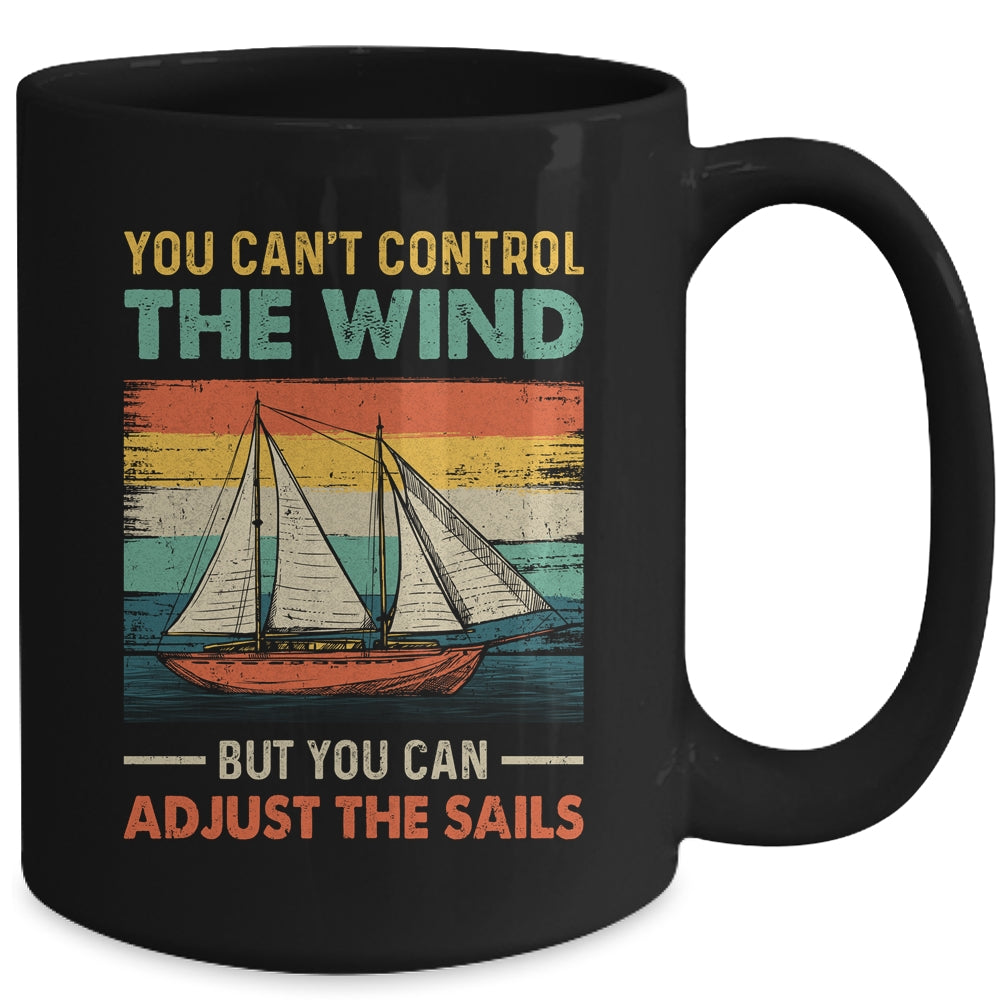Cool Sailing For Men Women Sailboat Boating Adjust Sails Mug | siriusteestore