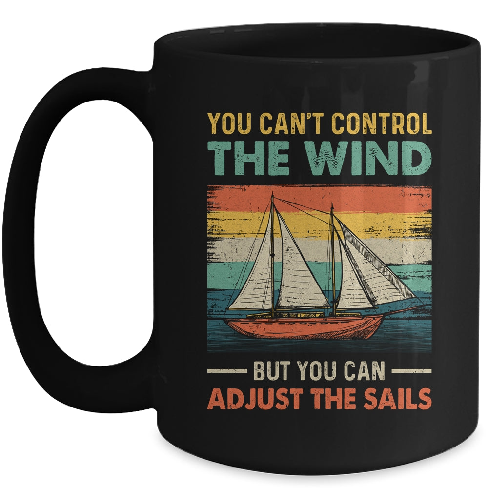 Cool Sailing For Men Women Sailboat Boating Adjust Sails Mug | siriusteestore