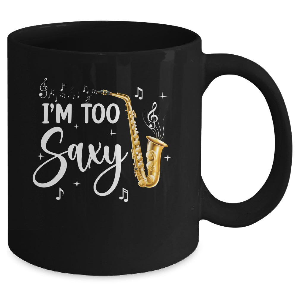 Cool Saxophone For Men Women Music Lovers Jazz Musician Bass Mug | siriusteestore