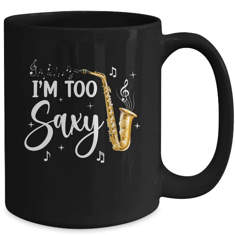 Cool Saxophone For Men Women Music Lovers Jazz Musician Bass Mug | siriusteestore