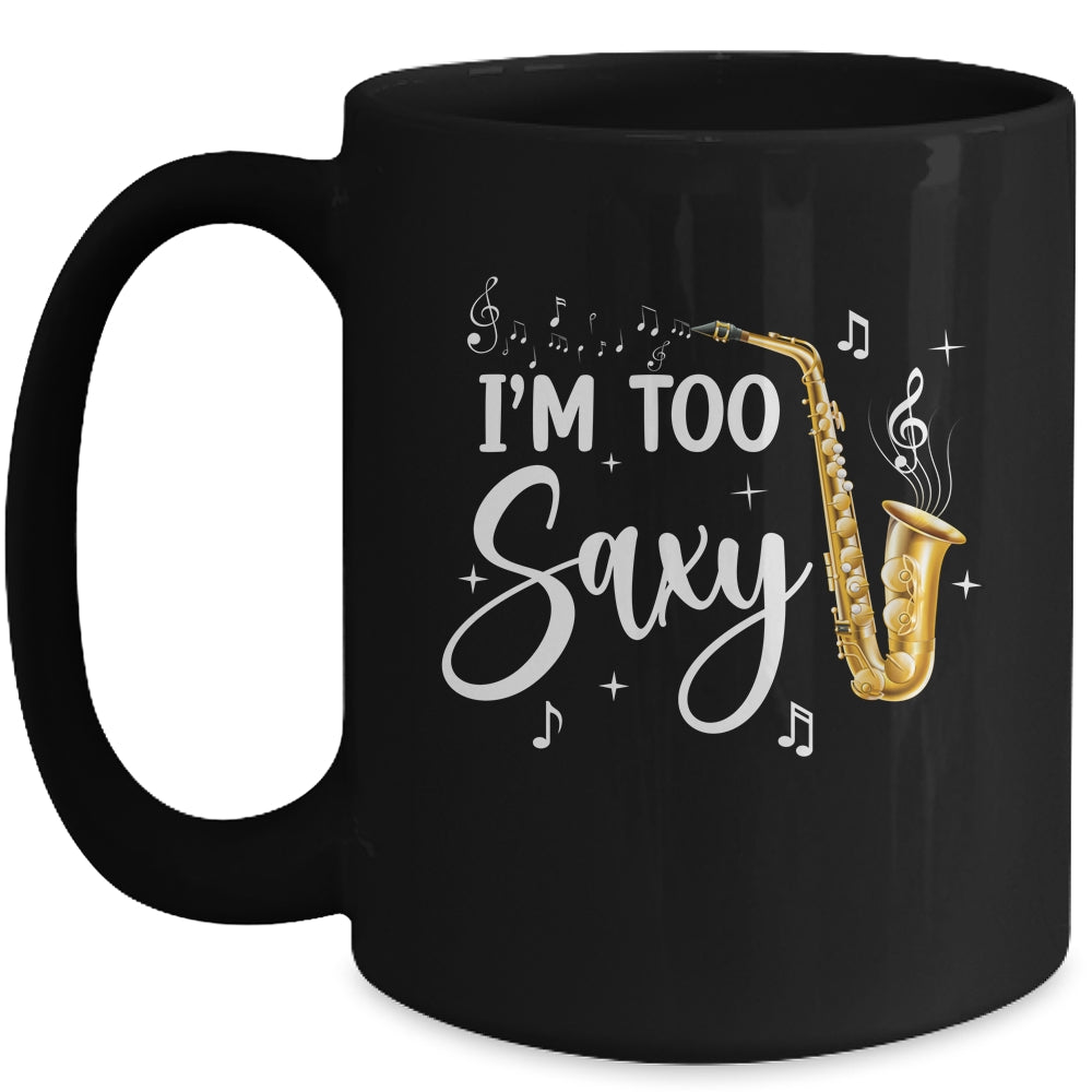 Cool Saxophone For Men Women Music Lovers Jazz Musician Bass Mug | siriusteestore