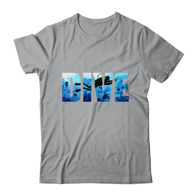 Cool Scuba Diving Design For Men Women DIVE Scuba Diver Shirt & Tank Top | siriusteestore