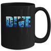 Cool Scuba Diving Design For Men Women DIVE Scuba Diver Mug | siriusteestore