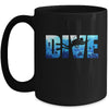 Cool Scuba Diving Design For Men Women DIVE Scuba Diver Mug | siriusteestore