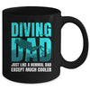 Cool Scuba Diving For Dad Men Ocean Scuba Diver Instructor Mug | siriusteestore
