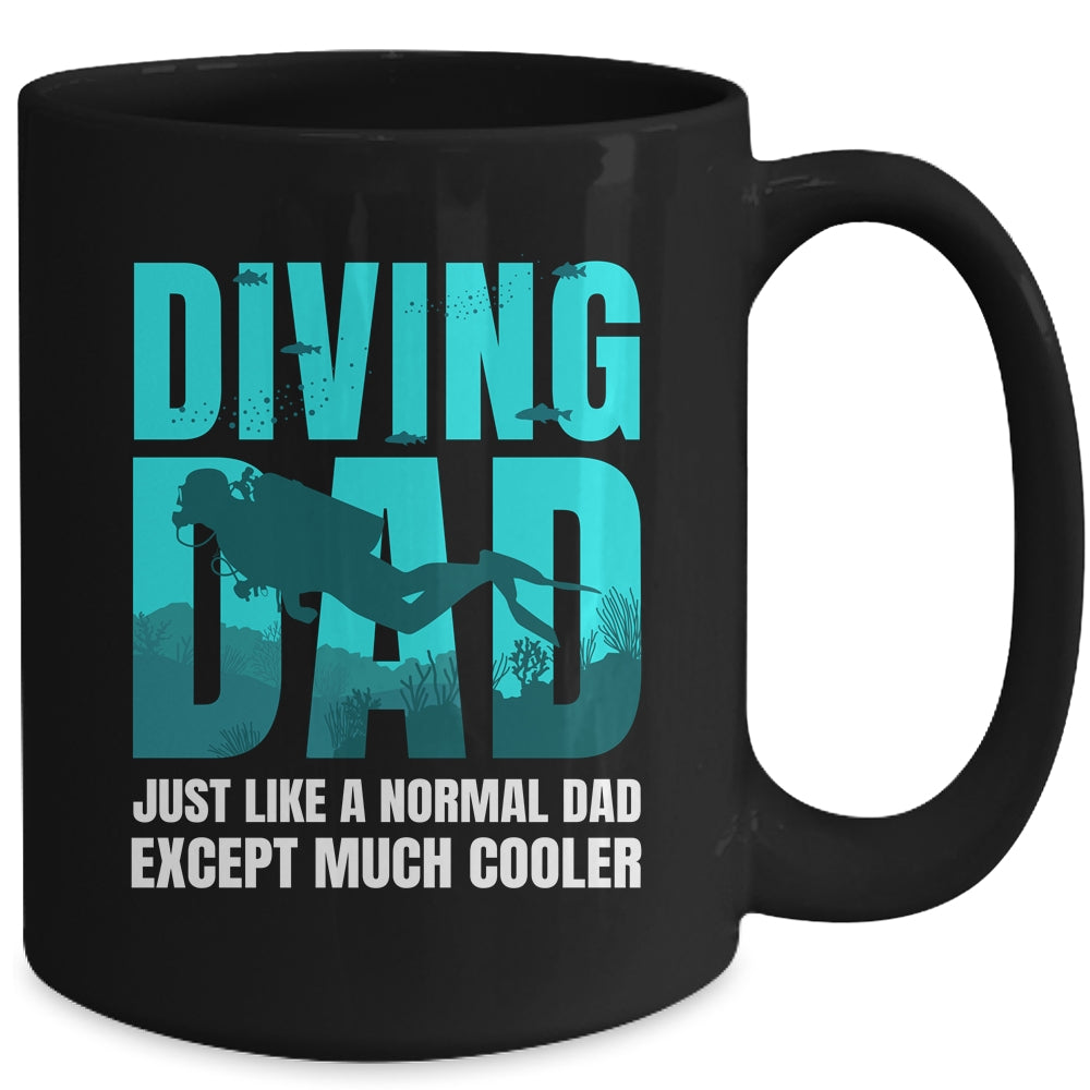 Cool Scuba Diving For Dad Men Ocean Scuba Diver Instructor Mug | siriusteestore