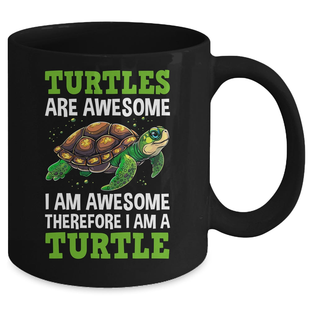 Cool Sea Turtle For Men Women Tortoise Lover Turtle Funny Mug | siriusteestore