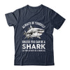 Cool Shark Art For Men Women Megalodon Sharks Biology Ocean Shirt & Tank Top | siriusteestore