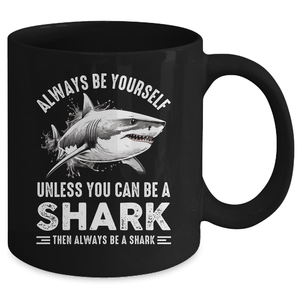 Cool Shark Art For Men Women Megalodon Sharks Biology Ocean Mug | siriusteestore