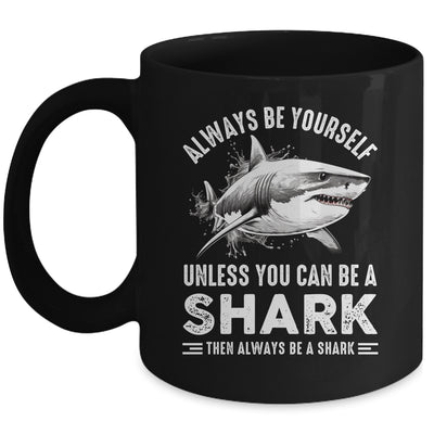 Cool Shark Art For Men Women Megalodon Sharks Biology Ocean Mug | siriusteestore