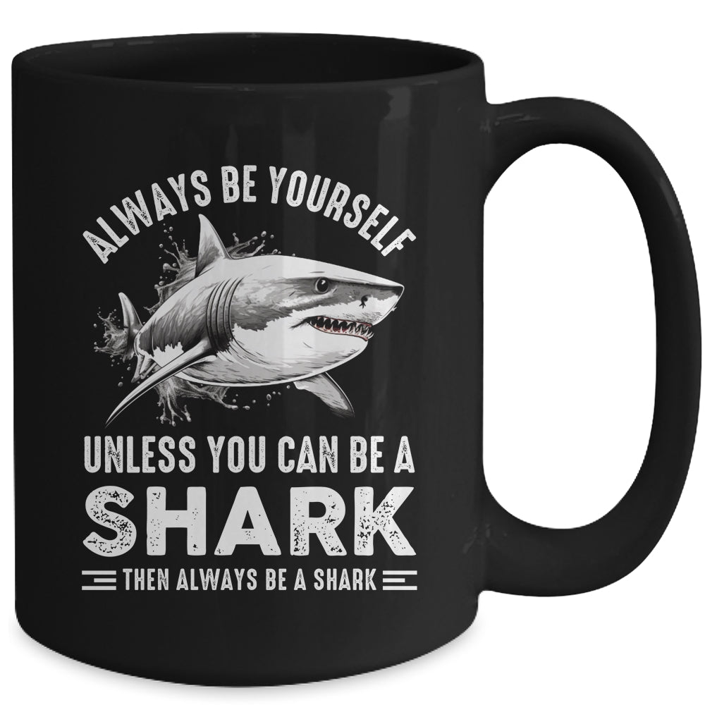 Cool Shark Art For Men Women Megalodon Sharks Biology Ocean Mug | siriusteestore