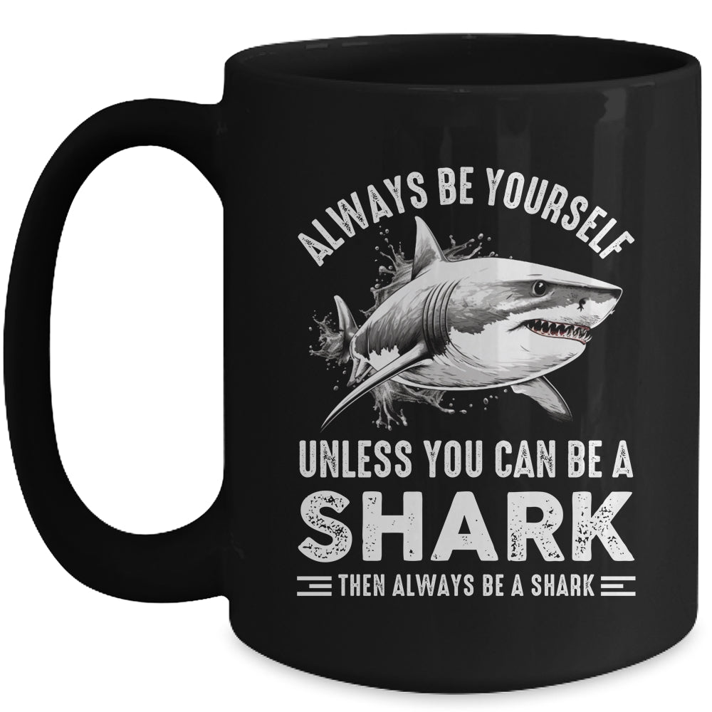 Cool Shark Art For Men Women Megalodon Sharks Biology Ocean Mug | siriusteestore