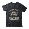 Cool Shark Art For Women Men Megalodon Sharks Biology Ocean Shirt & Tank Top | siriusteestore