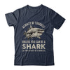 Cool Shark Art For Women Men Megalodon Sharks Biology Ocean Shirt & Tank Top | siriusteestore