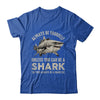 Cool Shark Art For Women Men Megalodon Sharks Biology Ocean Shirt & Tank Top | siriusteestore