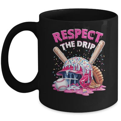 Cool Sport Baseball Bat Drip With Sprinkles Drip Women Mug | siriusteestore